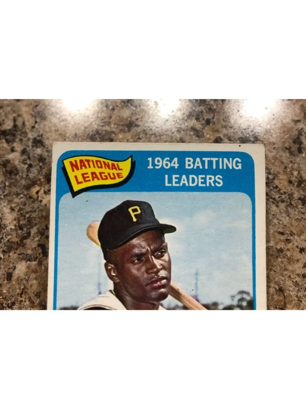 1964 Topps Batting Leaders #2 Bob Clemente Hank Aaron Rico Carty - Picture 4 of 6